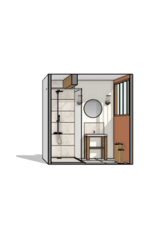 projet 3d - travaux - chantier - visuel - Normandie